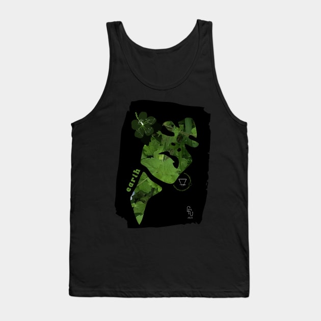 Divine Feminine Goddess of Earth Tank Top by HeartsLight